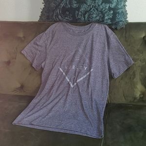 Mens Hurley S/S Gray Tee